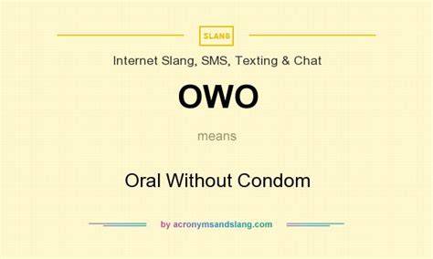 OWO - Oral without condom Brothel Cot